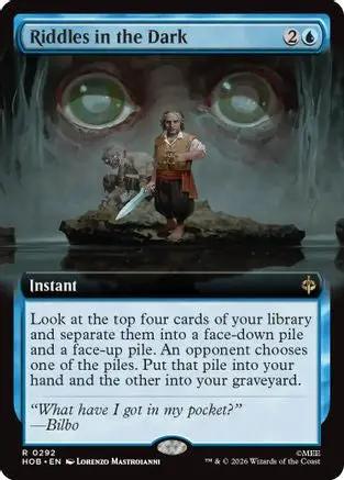 Riddles in the Dark (Extended Artt) (HOB-292) - The Hobbit Foil