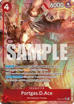 Portgas.D.Ace (Parallel) (ST30-007) - Starter Deck EX: Luffy & Ace Foil