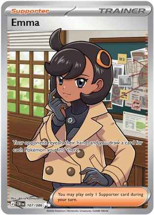 Emma 107/086 - ME04 Chaos Rising Holofoil