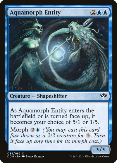 Aquamorph Entity (DDN-054) - Duel Decks: Speed vs. Cunning