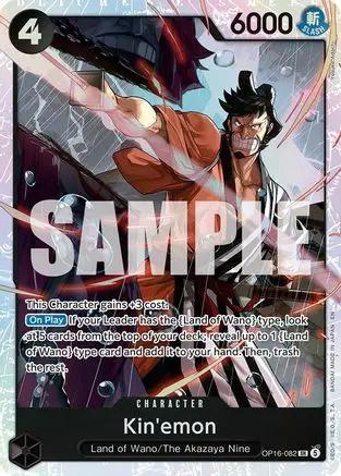 Kin'emon (OP16-082) - The Time of Battle Foil