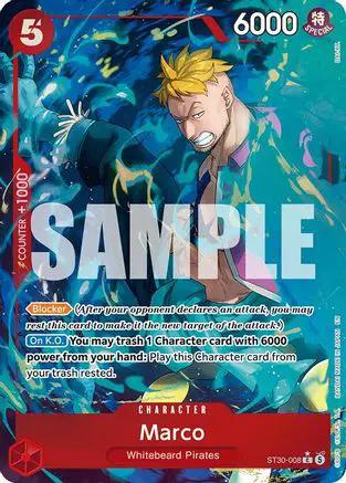 Marco (Full Art) (ST30-008) - Starter Deck EX: Luffy & Ace Foil