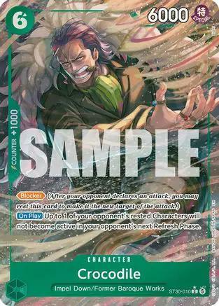 Crocodile (Full Art) (ST30-010) - Starter Deck EX: Luffy & Ace Foil