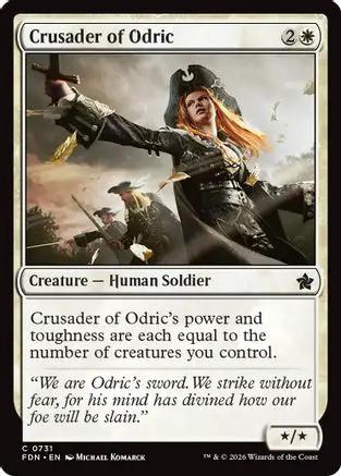 Crusader of Odric (0731) (FDN-731) - Foundations