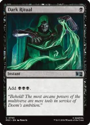 Dark Ritual (MSC-793) - Commander: Marvel Super Heroes