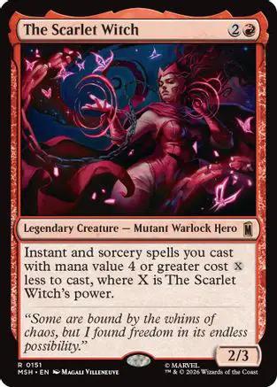 The Scarlet Witch (MSH-151) - Marvel Super Heroes