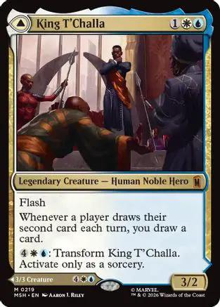 King T'Challa (MSH-219) - Marvel Super Heroes