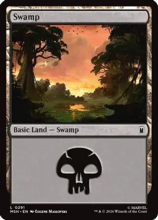 Swamp (0291) (MSH-291) - Marvel Super Heroes Foil