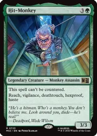 Hit-Monkey (MSC-723) - Commander: Marvel Super Heroes Foil