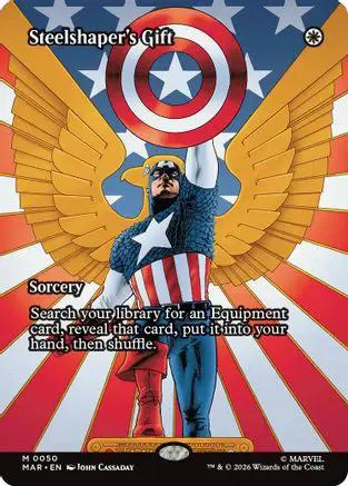 Steelshaper's Gift (Borderless) (MAR-050) - Marvel Universe Eternal-Legal