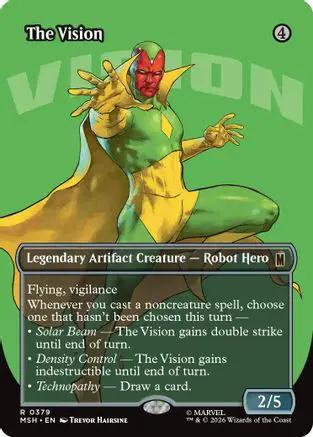 The Vision (Borderless) (MSH-379) - Marvel Super Heroes