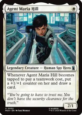 Agent Maria Hill (MSH-002) - Marvel Super Heroes