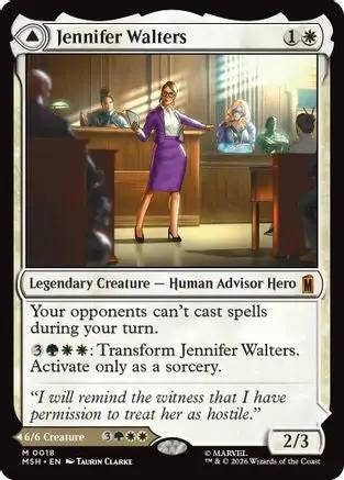 Jennifer Walters (MSH-018) - Marvel Super Heroes