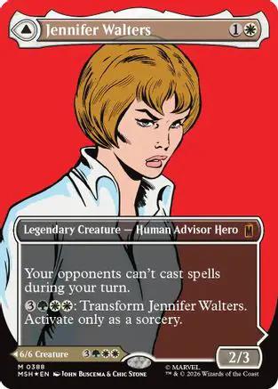 Jennifer Walters (Borderless) (0388) (MSH-388) - Marvel Super Heroes Foil