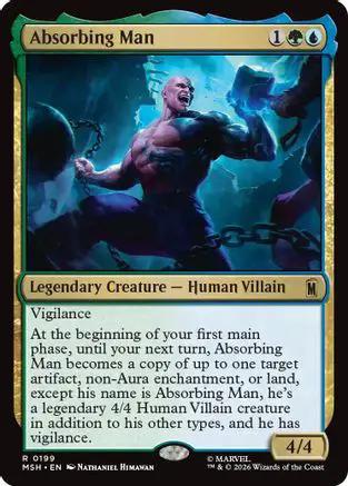 Absorbing Man (MSH-199) - Marvel Super Heroes Foil