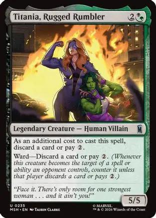 Titania, Rugged Rumbler (MSH-235) - Marvel Super Heroes