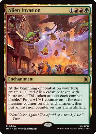 Alien Invasion (MSH-200) - Marvel Super Heroes