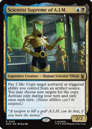 Scientist Supreme of A.I.M. (MSH-225) - Marvel Super Heroes Foil