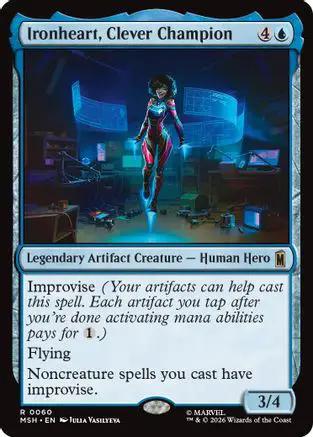 Ironheart, Clever Champion (MSH-060) - Marvel Super Heroes Foil