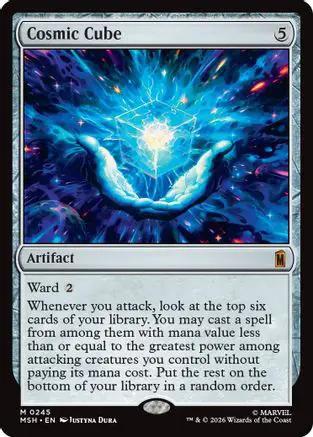 Cosmic Cube (MSH-245) - Marvel Super Heroes Foil
