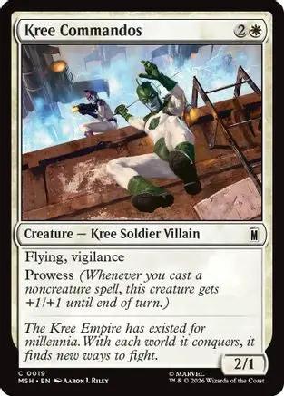 Kree Commandos (MSH-019) - Marvel Super Heroes