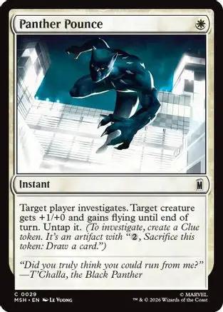 Panther Pounce (MSH-029) - Marvel Super Heroes