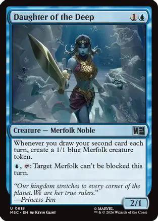 Daughter of the Deep (MSC-618) - Commander: Marvel Super Heroes