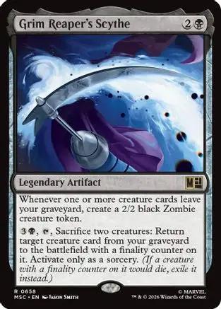 Grim Reaper's Scythe (MSC-658) - Commander: Marvel Super Heroes Foil