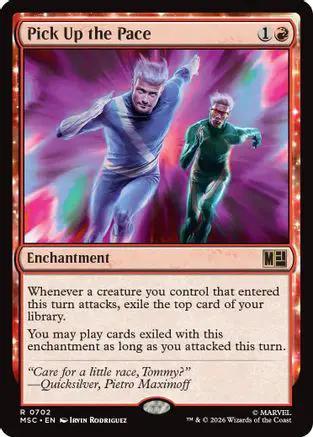 Pick Up the Pace (MSC-702) - Commander: Marvel Super Heroes Foil