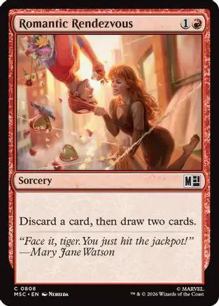 Romantic Rendezvous (MSC-808) - Commander: Marvel Super Heroes Foil