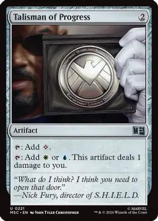 Talisman of Progress (MSC-221) - Commander: Marvel Super Heroes