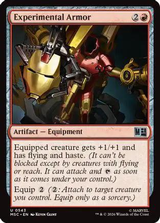 Experimental Armor (MSC-543) - Commander: Marvel Super Heroes