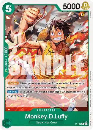 Monkey.D.Luffy (OP16 Release Event) (P-135) - One Piece Promotion Cards