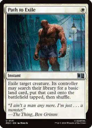 Path to Exile (Surge Foil) (MSC-141) - Commander: Marvel Super Heroes Foil