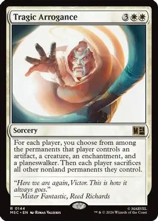 Tragic Arrogance (MSC-144) - Commander: Marvel Super Heroes