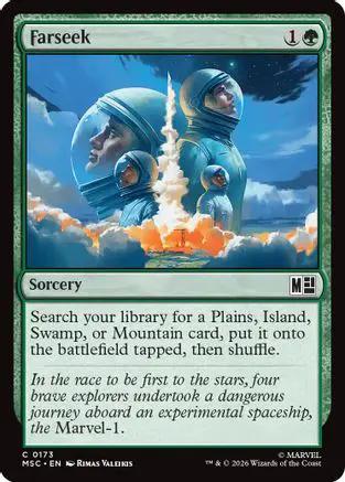 Farseek (0173) (Surge Foil) (MSC-173) - Commander: Marvel Super Heroes Foil