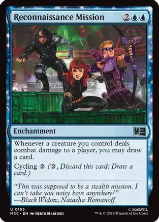 Reconnaissance Mission (Surge Foil) (MSC-153) - Commander: Marvel Super Heroes Foil