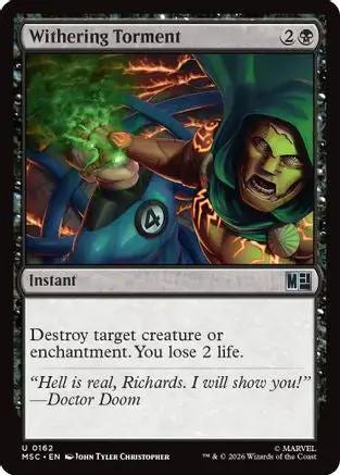 Withering Torment (MSC-162) - Commander: Marvel Super Heroes