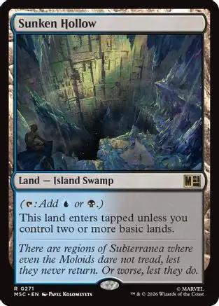 Sunken Hollow (MSC-271) - Commander: Marvel Super Heroes