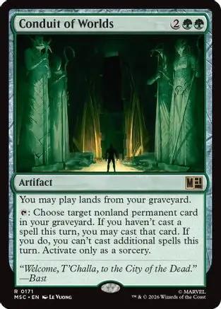 Conduit of Worlds (MSC-171) - Commander: Marvel Super Heroes