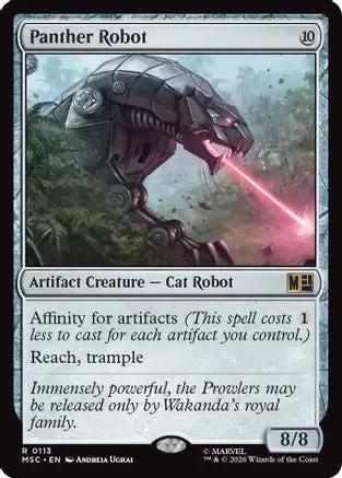 Panther Robot (MSC-113) - Commander: Marvel Super Heroes