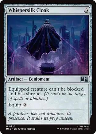 Whispersilk Cloak (MSC-225) - Commander: Marvel Super Heroes