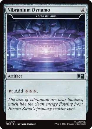 Vibranium Dynamo - Thran Dynamo (MSC-290) - Commander: Marvel Super Heroes