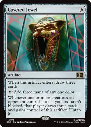Coveted Jewel (Surge Foil) (MSC-196) - Commander: Marvel Super Heroes Foil
