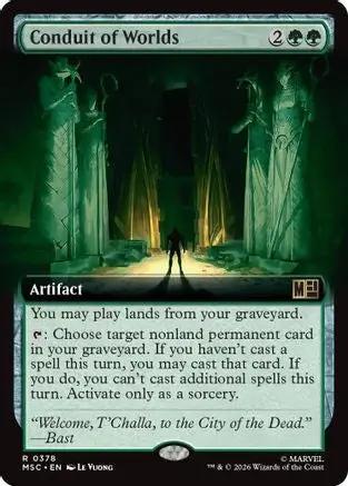 Conduit of Worlds (Extended Art) (MSC-378) - Commander: Marvel Super Heroes