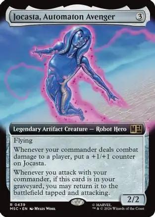 Jocasta, Automaton Avenger (Extended Art) (MSC-439) - Commander: Marvel Super Heroes Foil