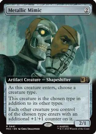 Metallic Mimic (Extended Art) (MSC-441) - Commander: Marvel Super Heroes