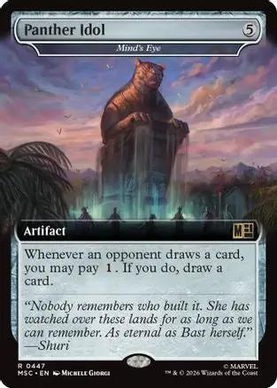 Panther Idol - Mind's Eye (Extended Art) (MSC-447) - Commander: Marvel Super Heroes