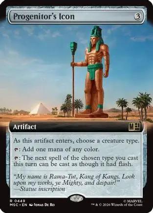 Progenitor's Icon (Extended Art) (MSC-449) - Commander: Marvel Super Heroes
