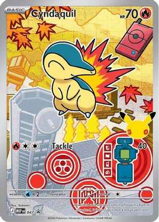 Cyndaquil 047/null - ME Mega Evolution Promo Holofoil